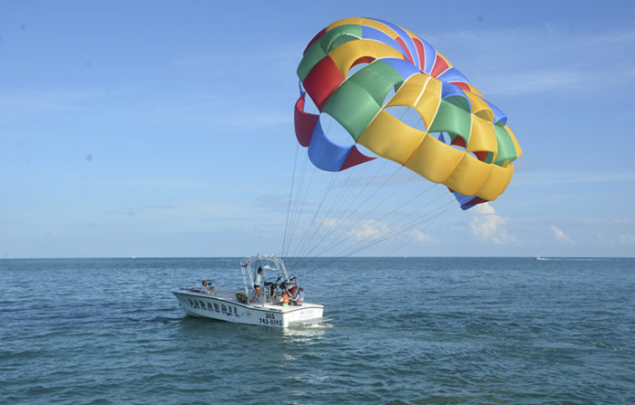 parasailing islamorada